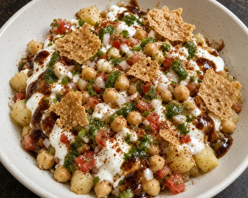 Chaat, Pakistani street food at Grill 'n' Cafe, Mississauga