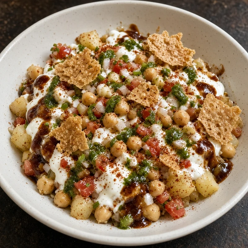 Pakistani chaat at Grill 'n' Cafe, East Credit, Mississauga